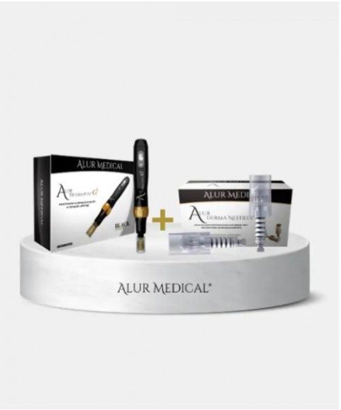 Kit Caneta DermaPen G3 + Cartucho Nano 5D - 100 Agulhas