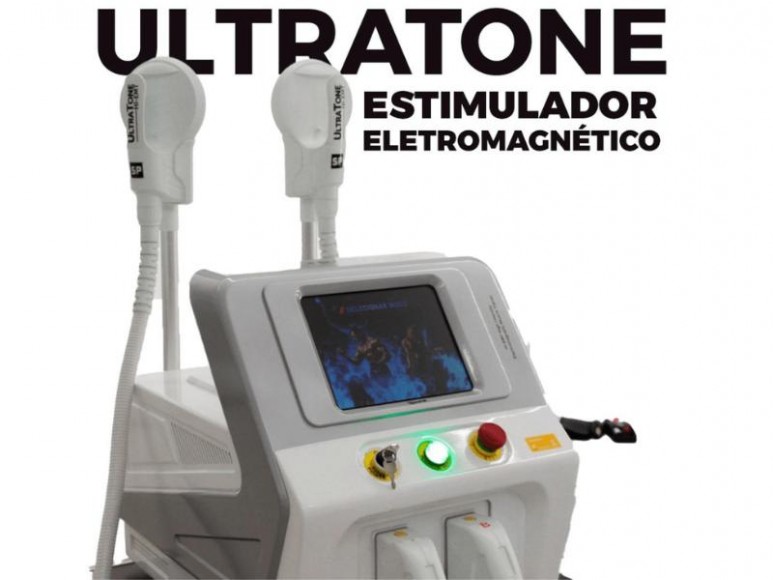 Ultratone Smart – Estimulador Muscular HI-EMT para Fortalecimento Muscular, Emagrecimento e Tonificação – SouPelli