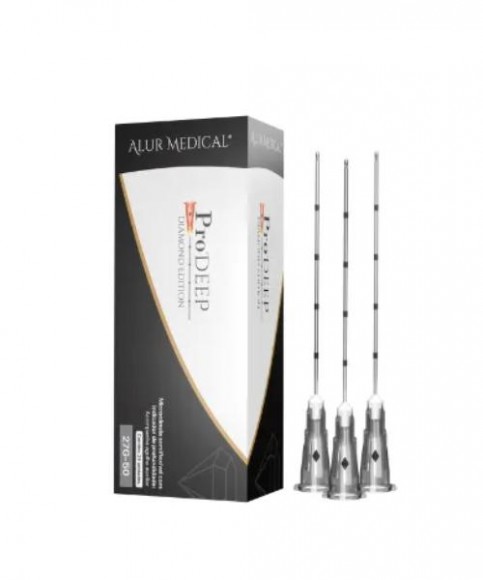 ProDeep 27G-50mm Microcânula de Preenchimento - Caixa com 25 unidades