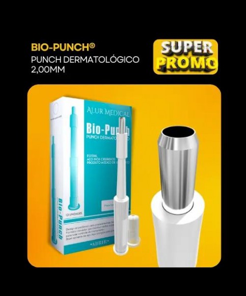 Bio-Punch® 2,00mm - Punch Dermatológico para Biópsia