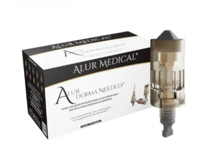 Alur Derma Needles® NANO 5D (100 Agulhas) - Cartucho para Caneta de Microagulhamento