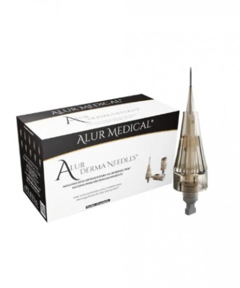 Alur Derma Needles® 3 Agulhas - Cartucho para Caneta de Microagulhamento
