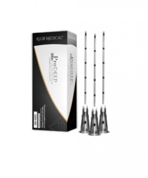 ProDeep 22G-50mm Microcânula de Preenchimento - Caixa com 25 unidades
