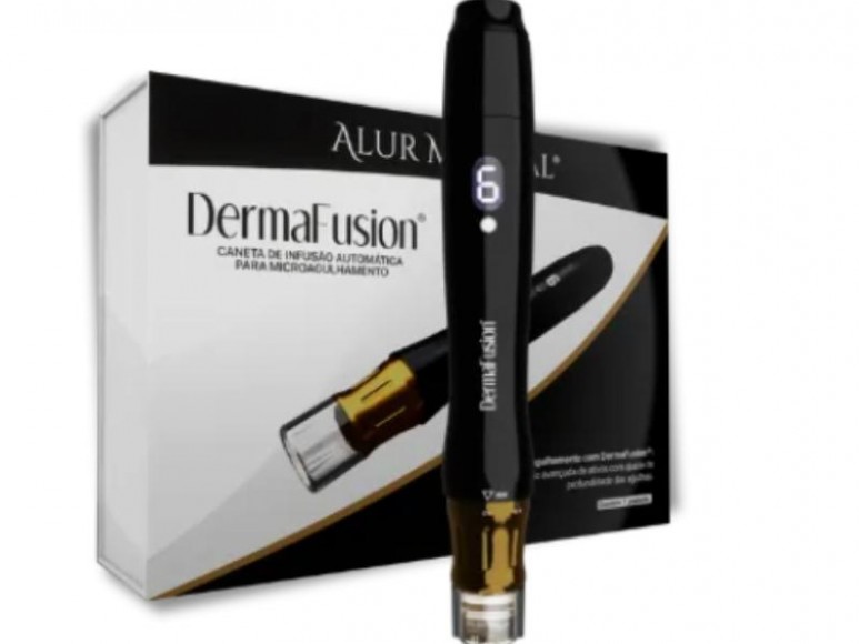 DermaFusion® Caneta de Microagulhamento com Infusão Automática (Drug Delivery)