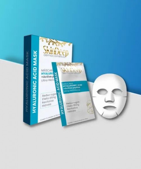 SkinDeep® Hyaluronic Acid Mask - Máscara Facial Ultra Hidratante