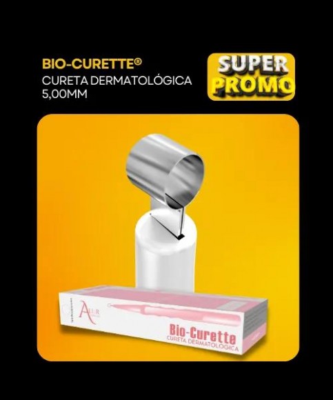 Bio-Curette® 5,00mm - Cureta Dermatológica para Biópsia